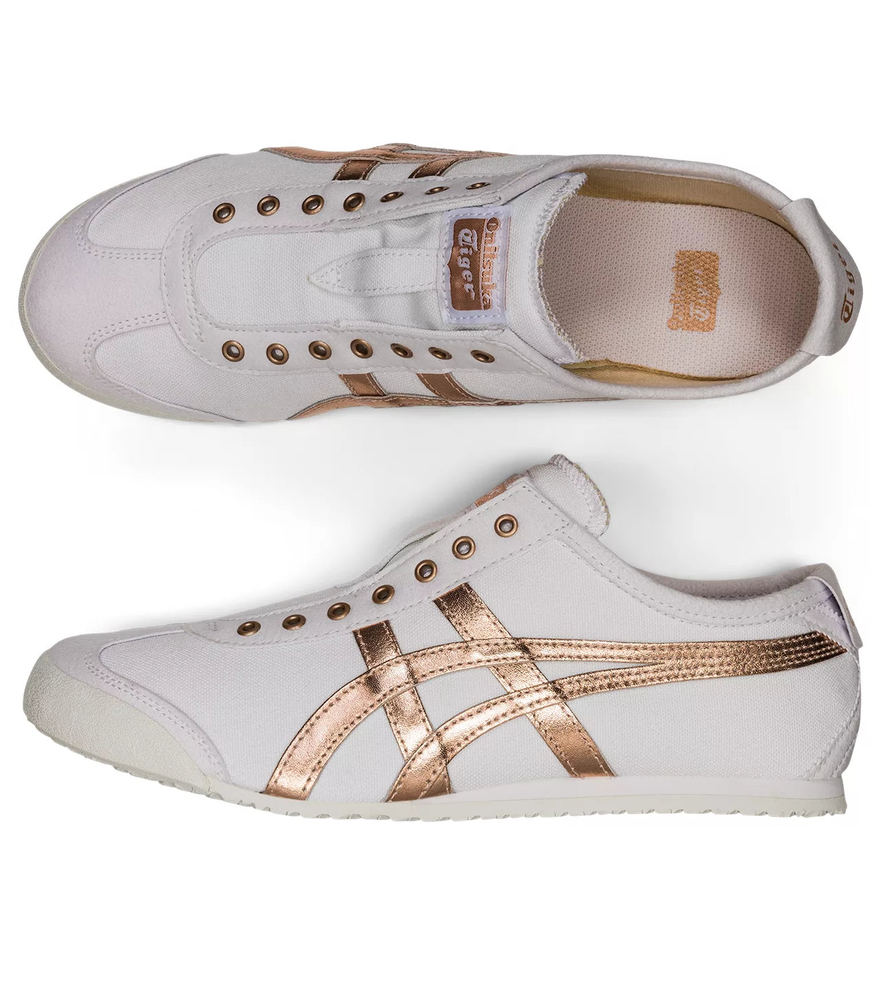 Onitsuka Tiger MEXICO 66 SLIP-ON 1183A962 100 WHITE ROSE GOLD