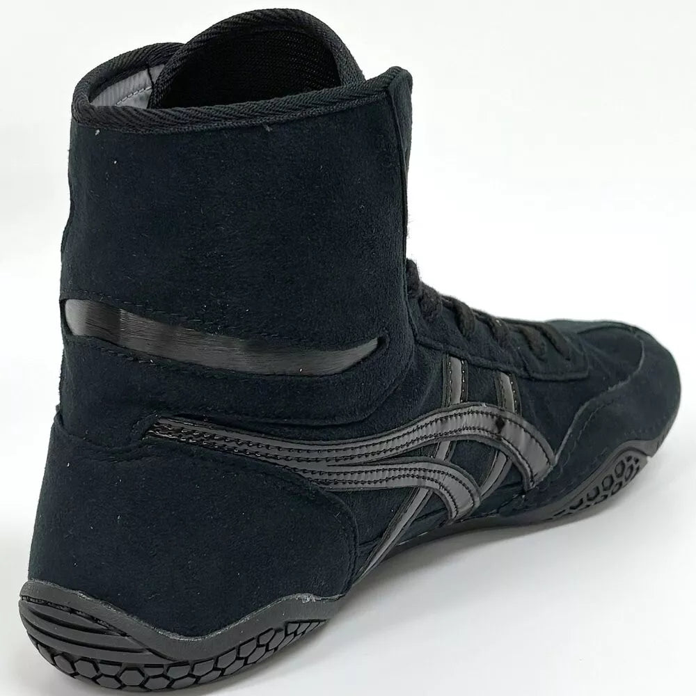 ASICS Wrestling Boxing Shoes 1083A001 EX-EO TWR900 Black Black