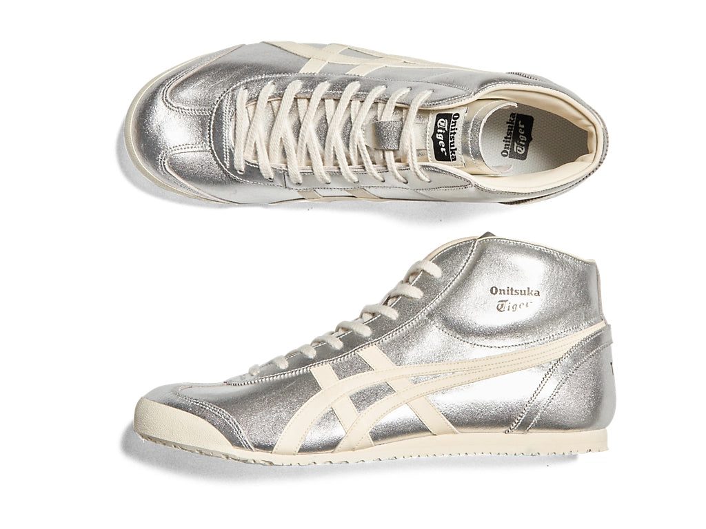 Onitsuka Tiger MEXICO Mid Runner 1183B577 020 SILVER CREAM