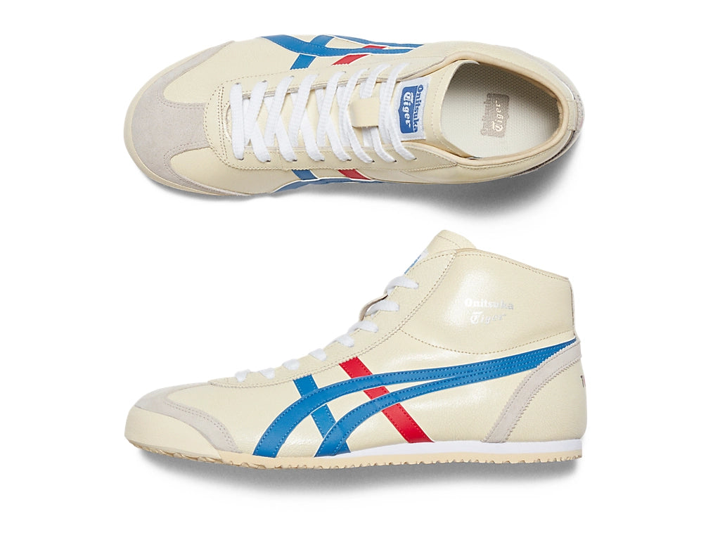 Onitsuka Tiger MEXICO Mid Runner 1183B577 102 WHITE BLUE