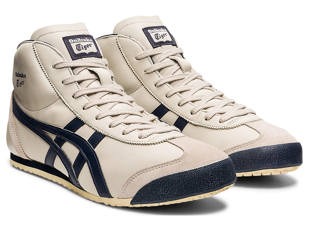Onitsuka Tiger MEXICO Mid Runner 1183B577 200 BIRCH INDIAN INK