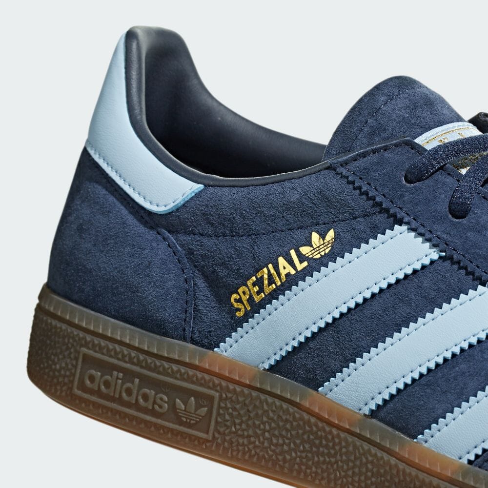 Adidas Originals Handball Spezial Light Blue College Navy BD7632 BD7633 US 4-14