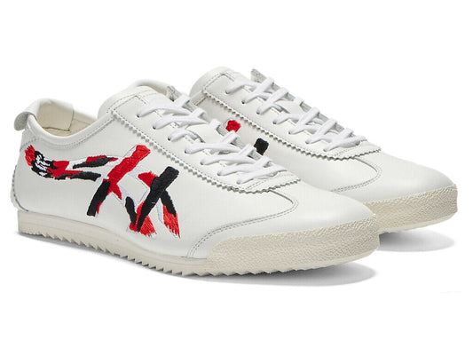 Onitsuka Tiger MEXICO 66 DELUXE NIPPON MADE 1181A578 100 WHITE CLASSIC RED