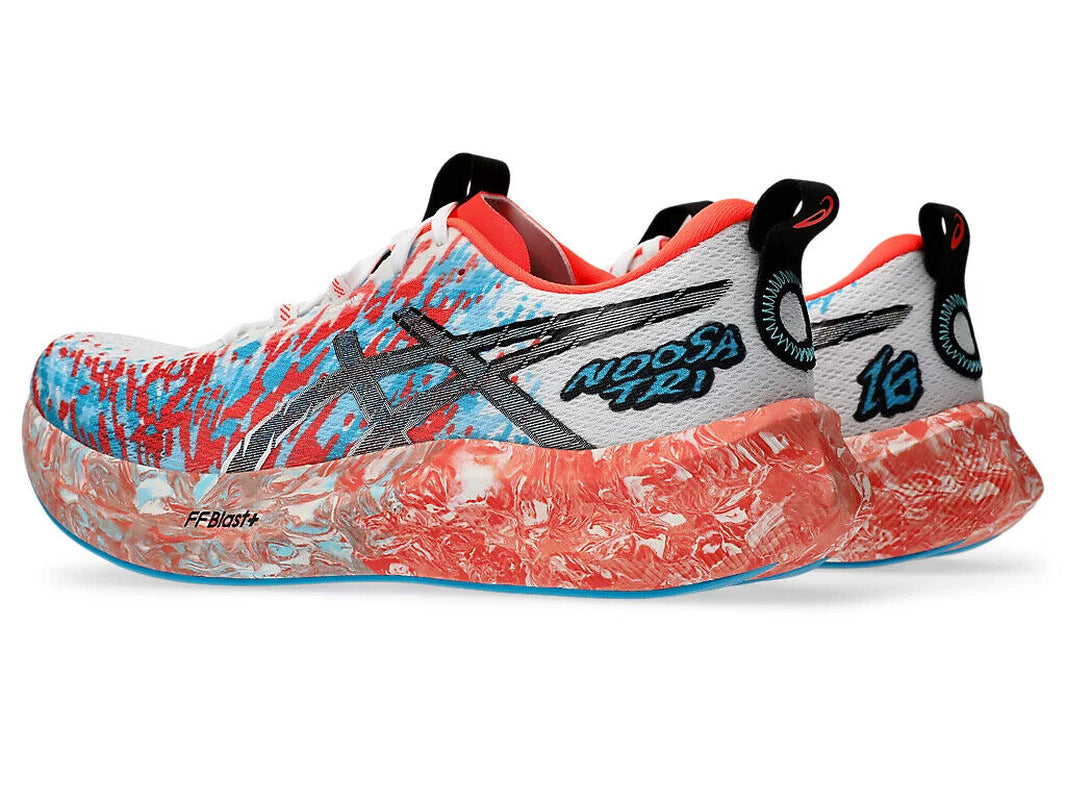 ASICS NOOSA TRI 16 1011B872 100 White Sunrise Red Running Shoes