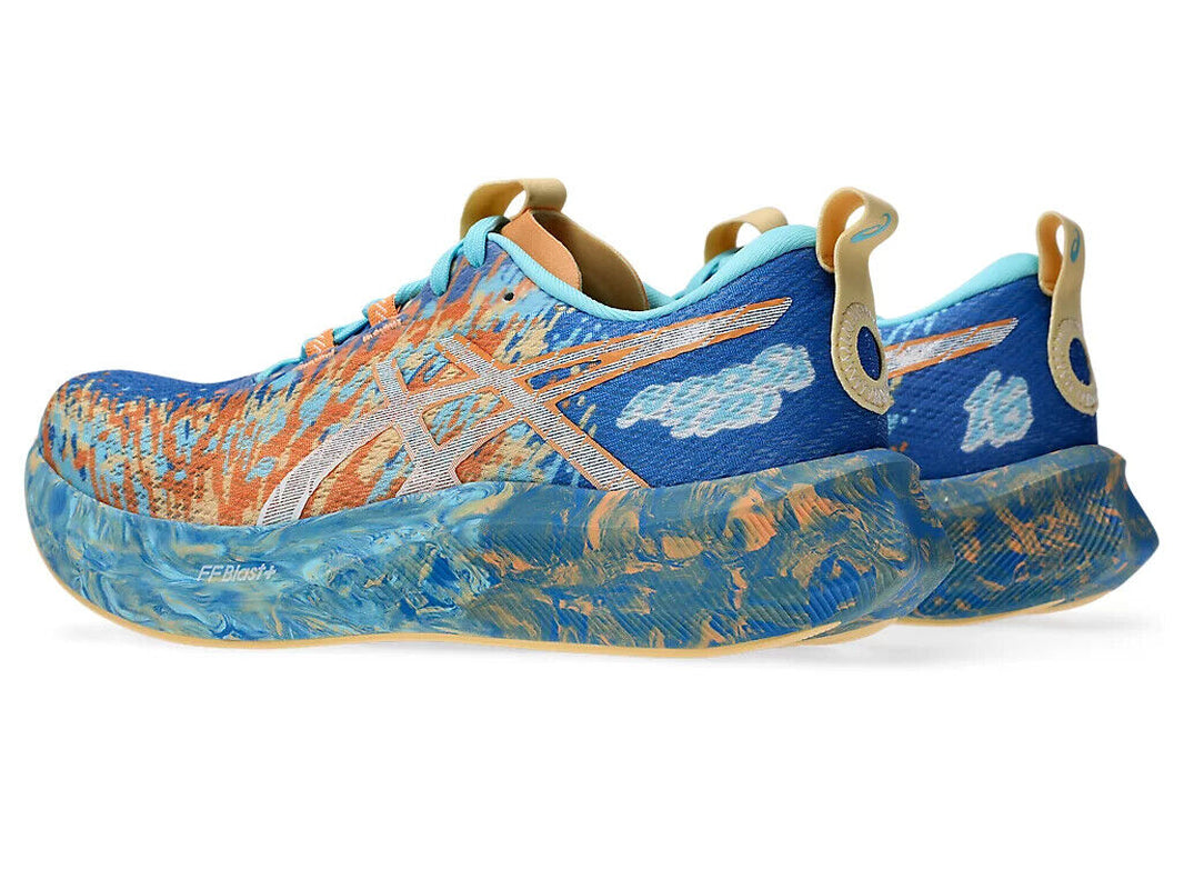 ASICS Women'S NOOSA TRI 16 1012B675 400 Nature Blue Faded Orange Running Shoes