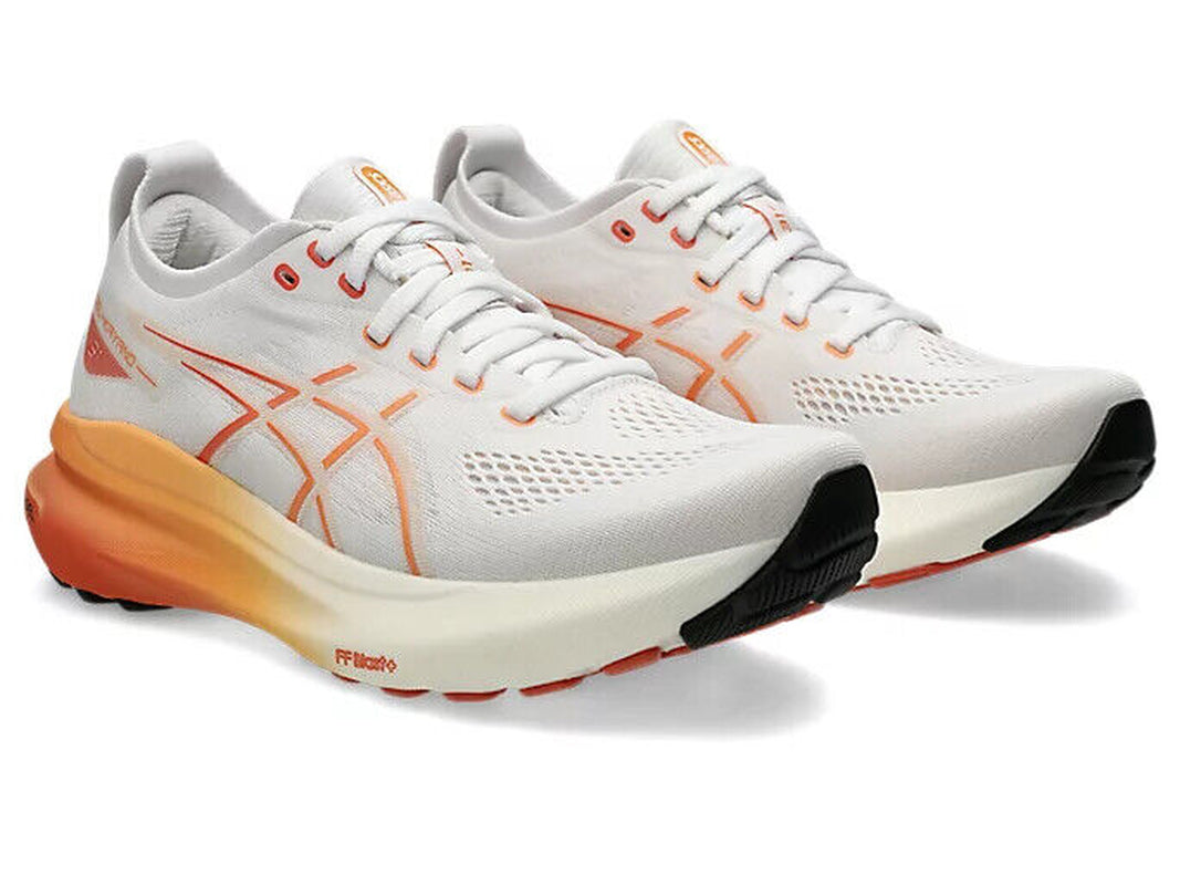 ASICS Women'S GEL-KAYANO 31 1012B670 100 White Faded Orange Running Shoes