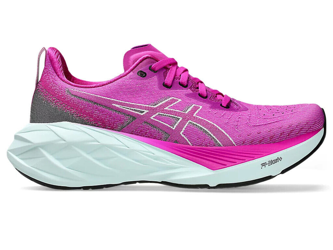 ASICS Women'S NOVABLAST 4 1012B510 500 Bold Magenta Black Running Shoes