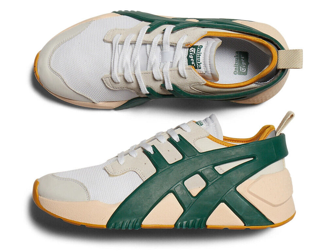 Onitsuka Tiger BIG LOGO TRAINER 2.0 1183A795 102 WHITE PINE GREEN