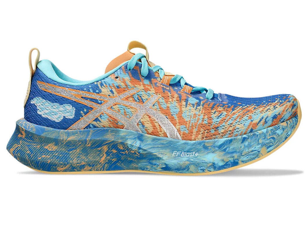 ASICS Women'S NOOSA TRI 16 1012B675 400 Nature Blue Faded Orange Running Shoes