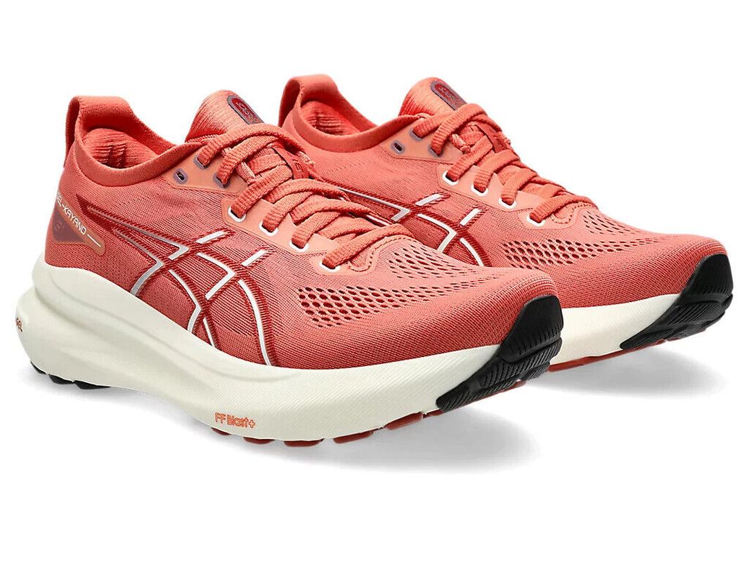 ASICS Women'S GEL-KAYANO 31 1012B670 600 Desert Red White Running Shoes