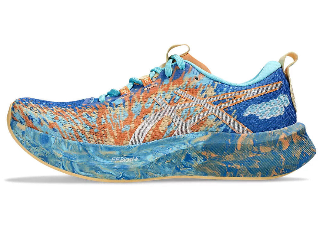 ASICS Women'S NOOSA TRI 16 1012B675 400 Nature Blue Faded Orange Running Shoes