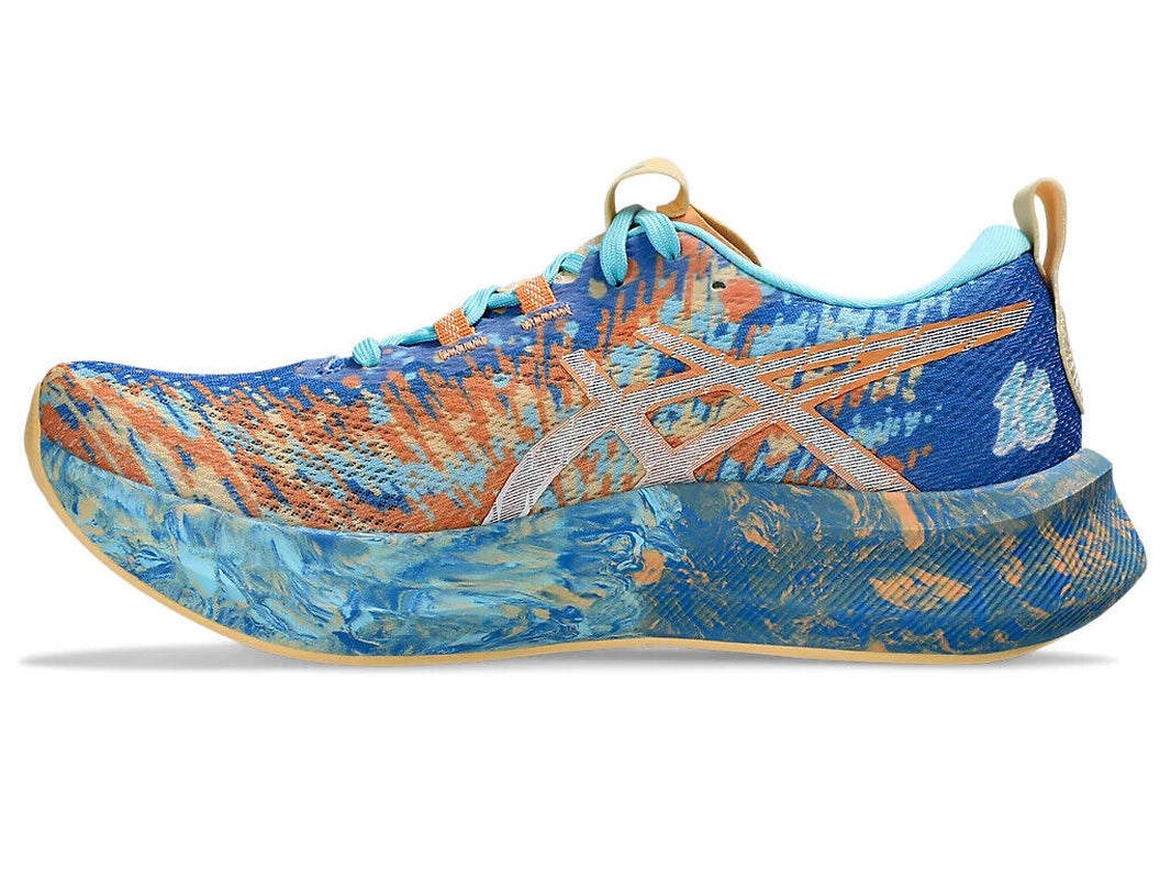 ASICS Women'S NOOSA TRI 16 1012B675 400 Nature Blue Faded Orange Running Shoes