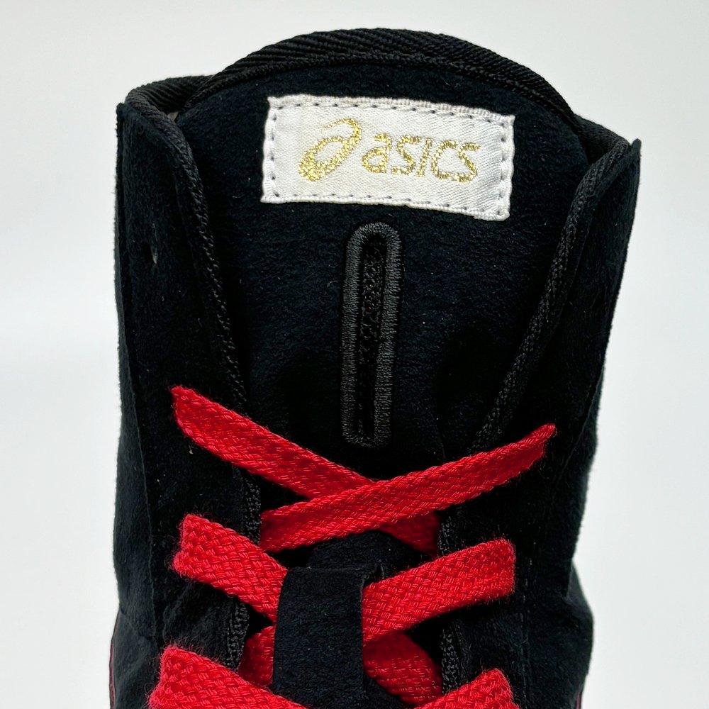 ASICS Wrestling Boxing Shoes 1083A001 EX-EO TWR900 BLACK BLACK RED