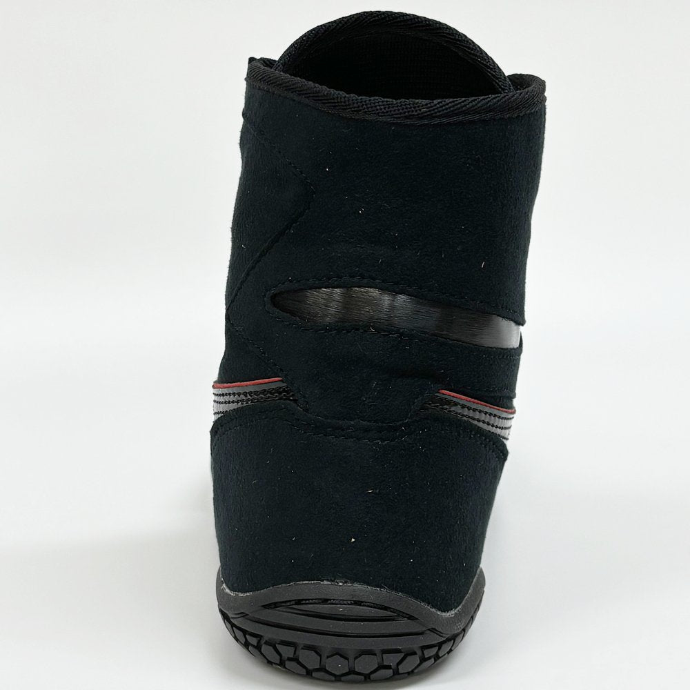 ASICS Wrestling Boxing Shoes 1083A001 EX-EO TWR900 BLACK BLACK RED