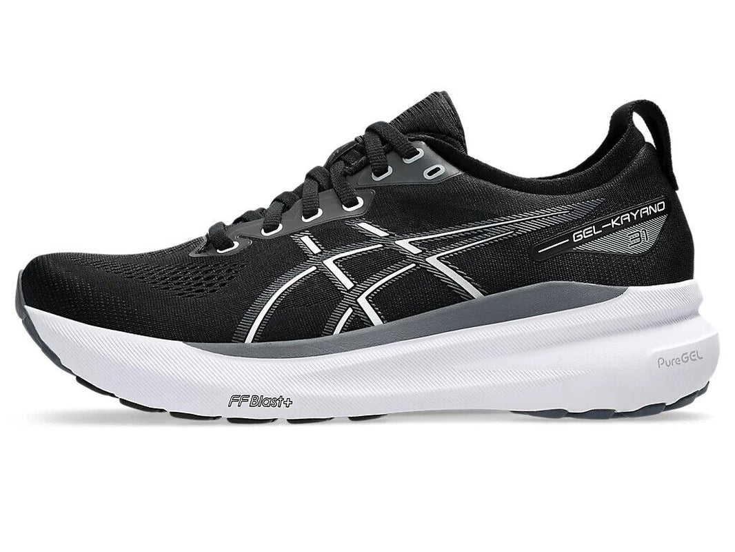 ASICS GEL-KAYANO 31 1011B867 002 Black White Running Shoes