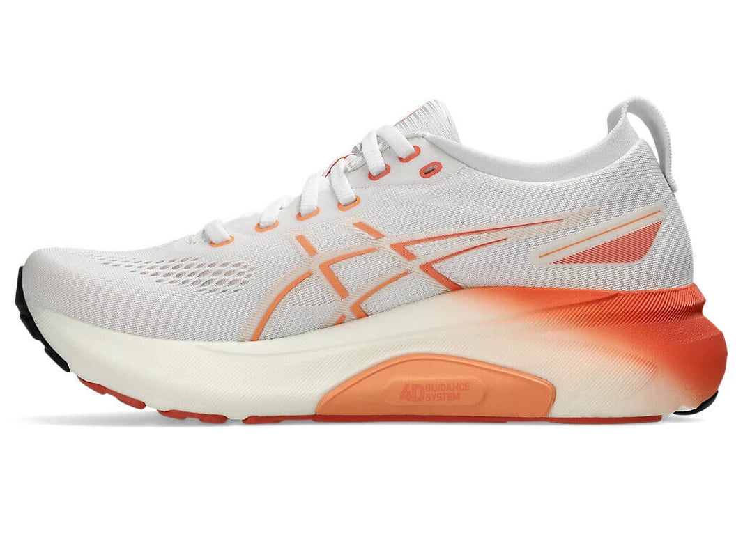 ASICS Women'S GEL-KAYANO 31 1012B670 100 White Faded Orange Running Shoes