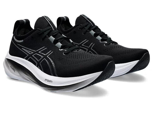 ASICS GEL-NIMBUS 26 "EXTRA WIDE" 1011B796 001 Black Graphite Grey Running Shoes