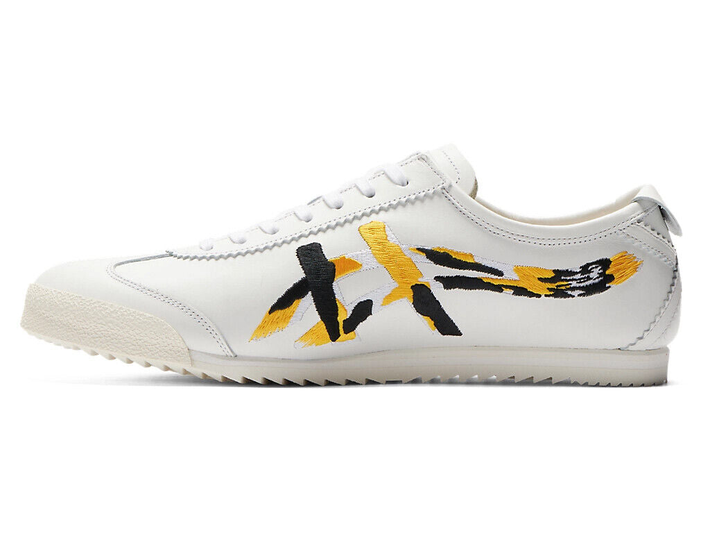 Onitsuka Tiger MEXICO 66 DELUXE NIPPON MADE 1181A578 101 WHITE VIBRANT YELLOW