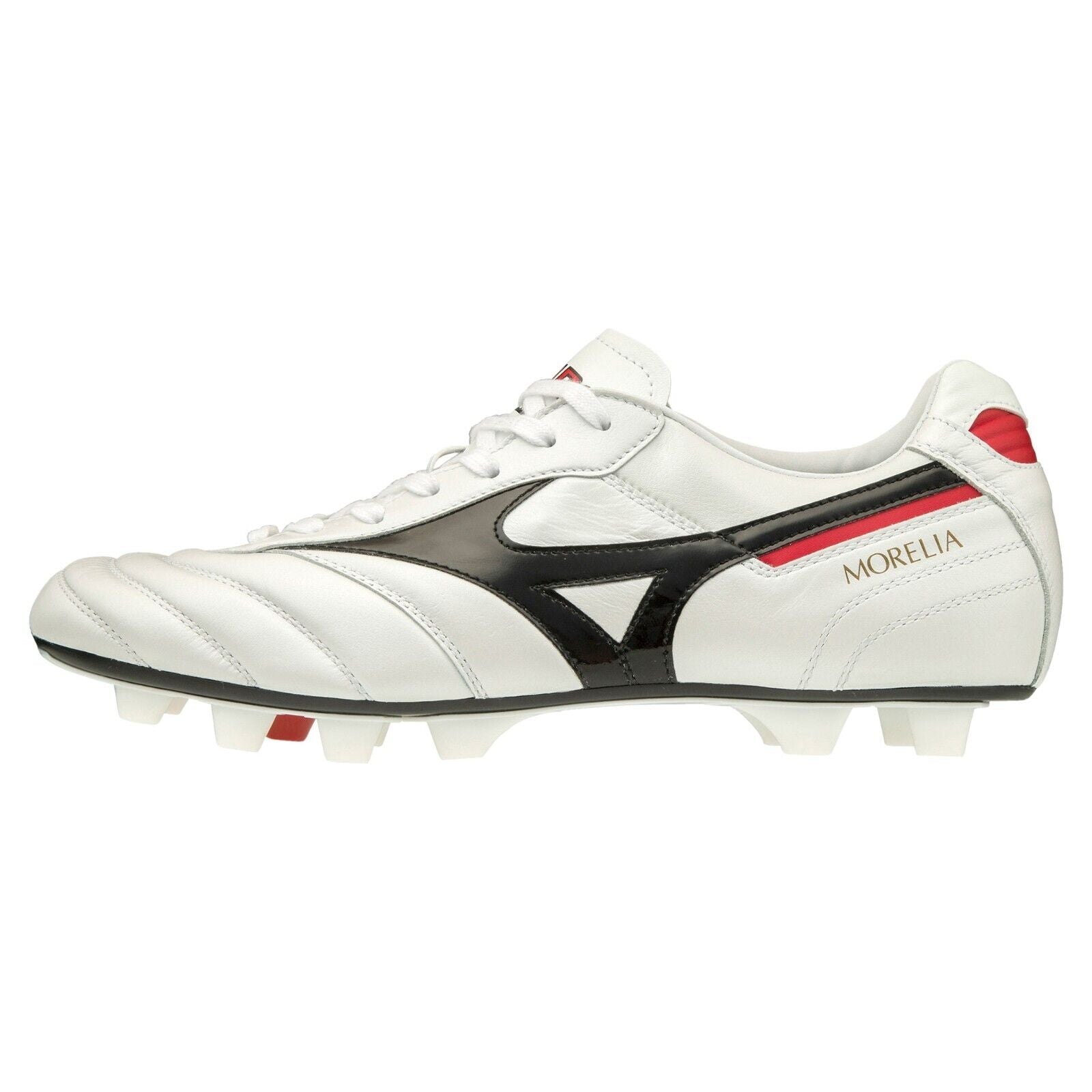 MIZUNO MORELIA II JAPAN P1GA2001 09 Width 2E Super White Pearl Black Football