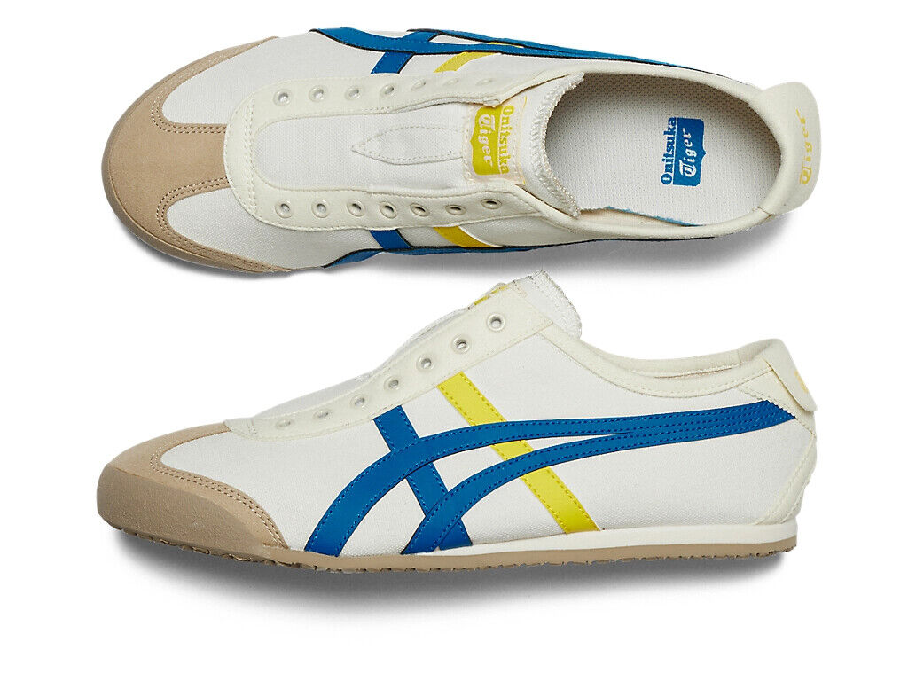 Onitsuka Tiger MEXICO 66 SLIP-ON 1183A360 127 CREAM DIRECTOIRE BLUE