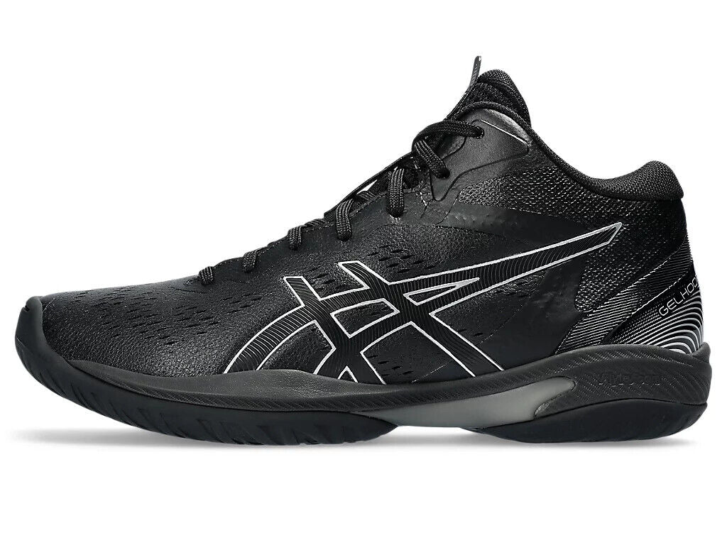 ASICS GELHOOP V16 1063A078 001 Black Pure Silver Basketball Shoes