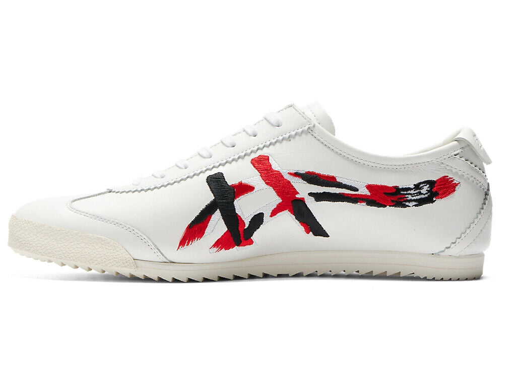 Onitsuka Tiger MEXICO 66 DELUXE NIPPON MADE 1181A578 100 WHITE CLASSIC RED