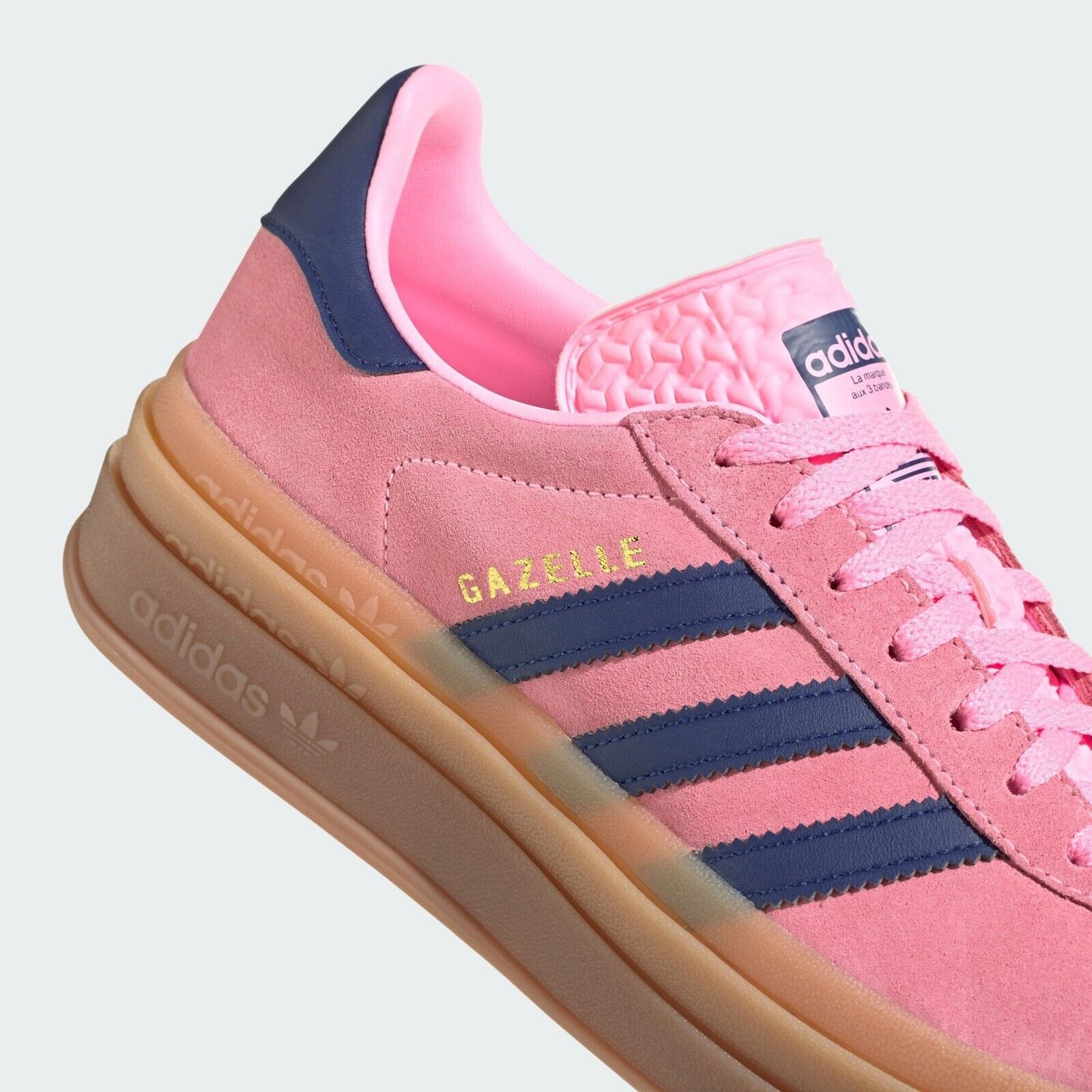 Adidas Originals Women's GAZELLE BOLD H06122 Pink Grow Gum