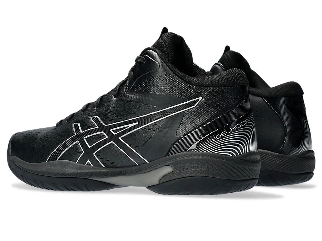 ASICS GELHOOP V16 1063A078 001 Black Pure Silver Basketball Shoes