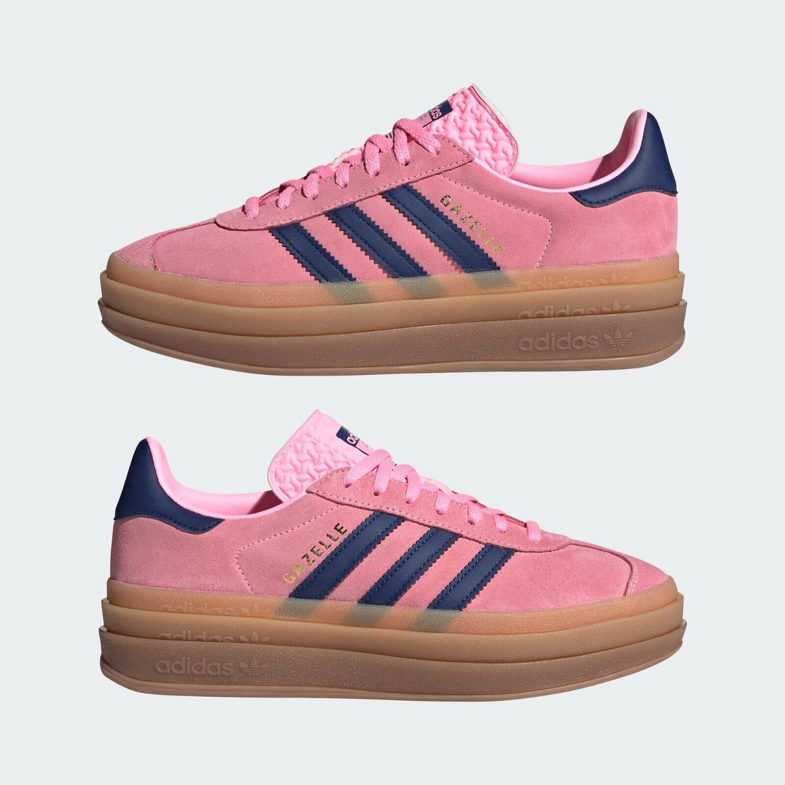 Adidas Originals Women's GAZELLE BOLD H06122 Pink Grow Gum