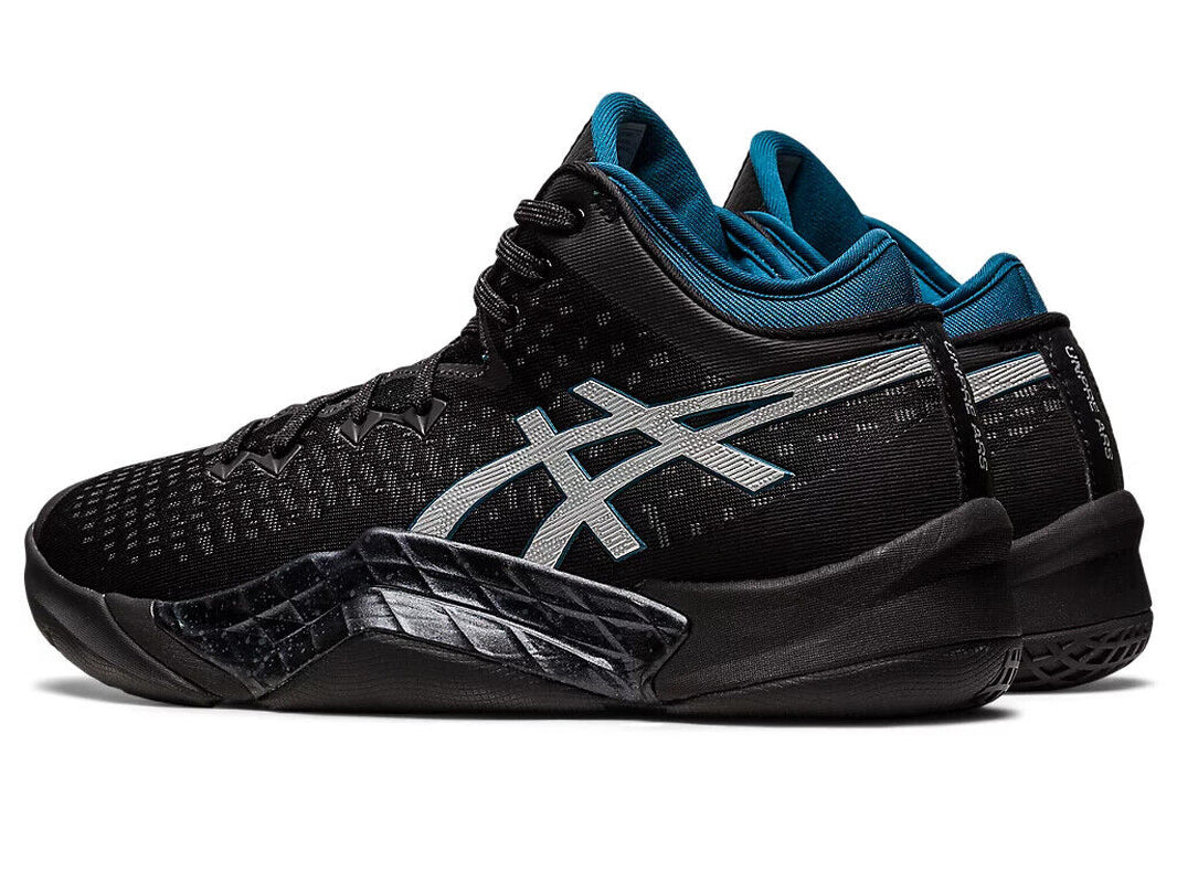 ASICS UNPRE ARS 1063A036 003 Black Ink Teal Basketball Shoes