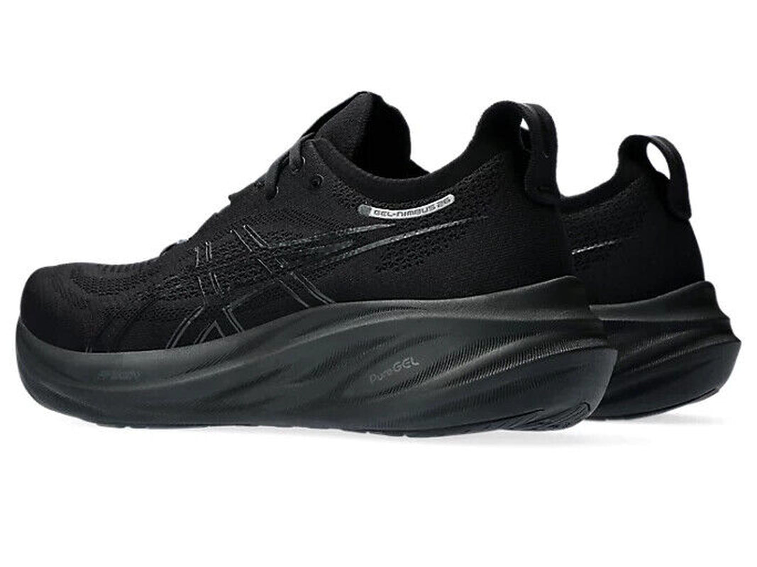 ASICS GEL-NIMBUS 26 1011B794 002 Black Black Running Shoes