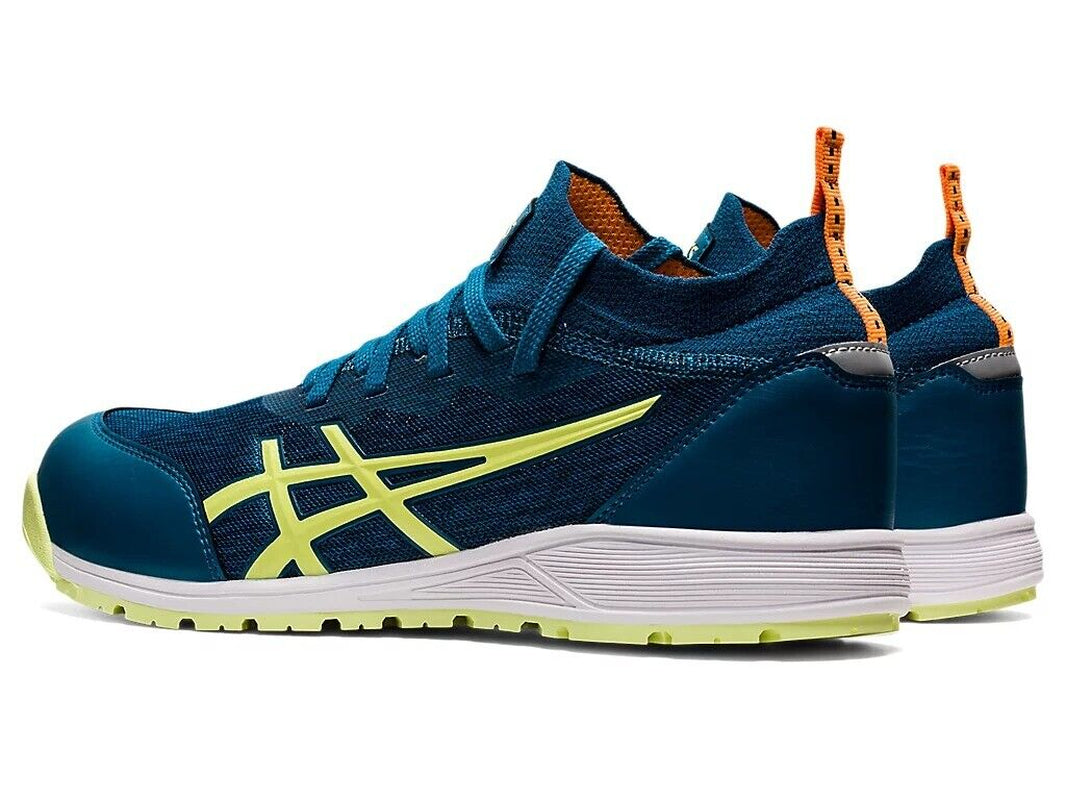 ASICS WIN JOB CP213 TS 1271A052 400 Width 2E Deep Sea Teal Glow Yellow Working