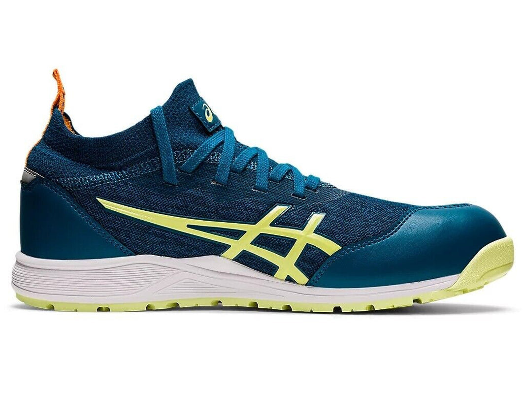 ASICS WIN JOB CP213 TS 1271A052 400 Width 2E Deep Sea Teal Glow Yellow Working